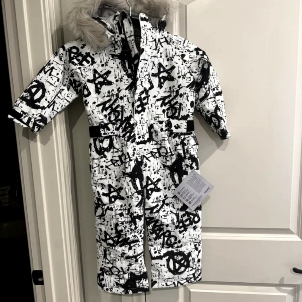 A very unique snowsuit for kids made by Blue magic